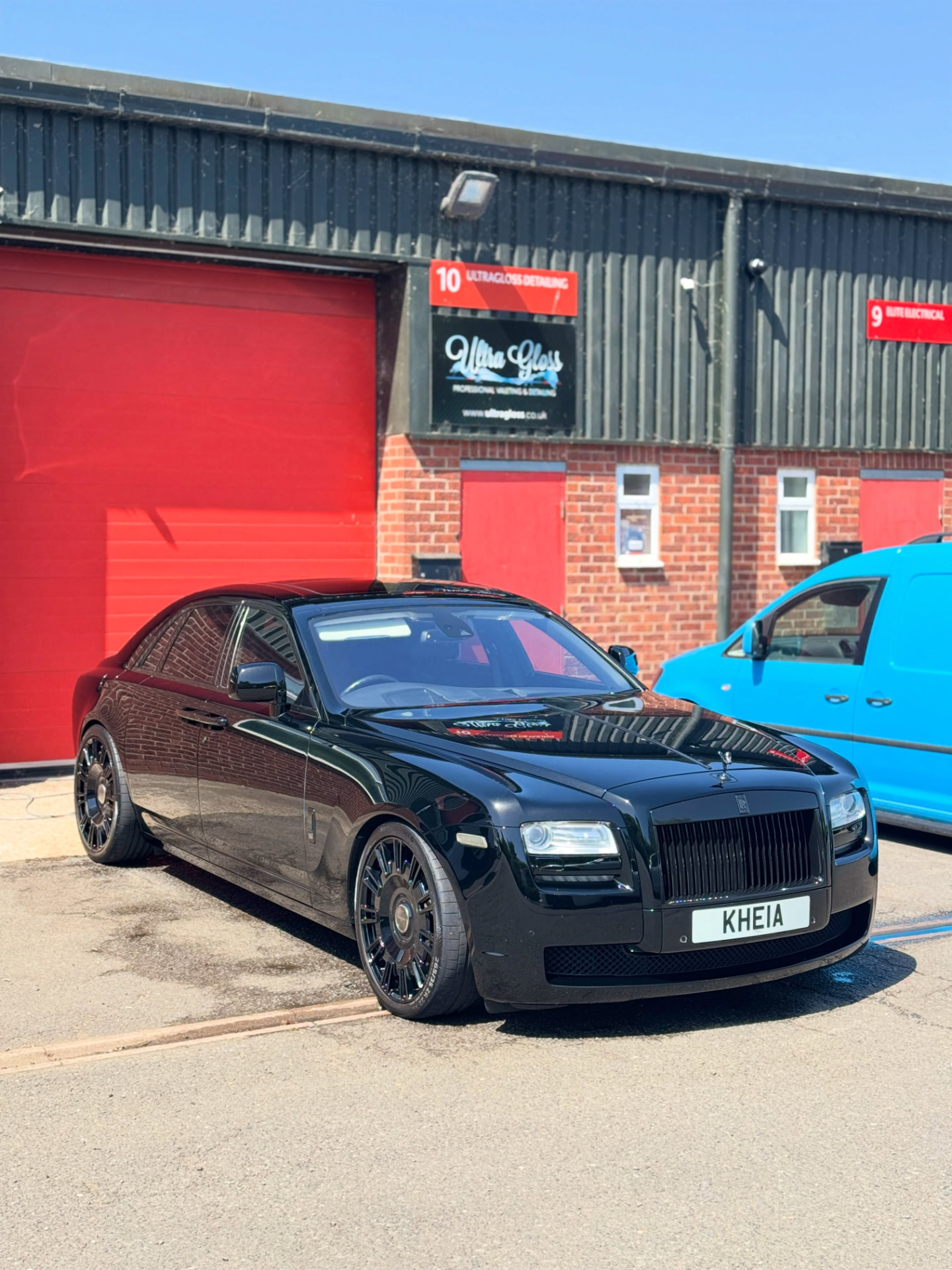 Rain and grime rinse off — vehicle photograph supplied by UltraGloss